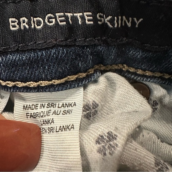Lucky Brand Jeans Bridgette Skinny Mid Rise Medium Wash Denim Women’s Size 0/25 - Picture 8 of 11